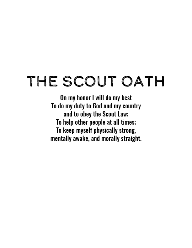 The Scout Oath